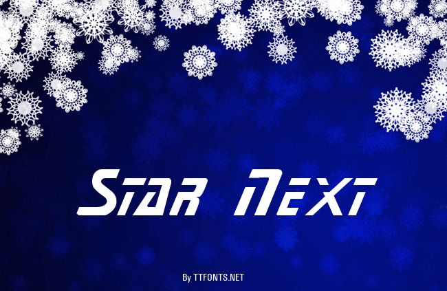 Star Next example
